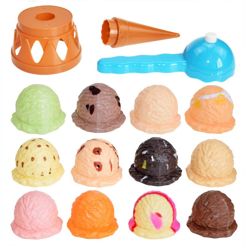 Kinder Simulation Lebensmittel Küche Spielzeug Eis Stapeln Spielen Kinder Pretend Spielen Spielzeug Pädagogisches Spielzeug Für Baby Geschenke