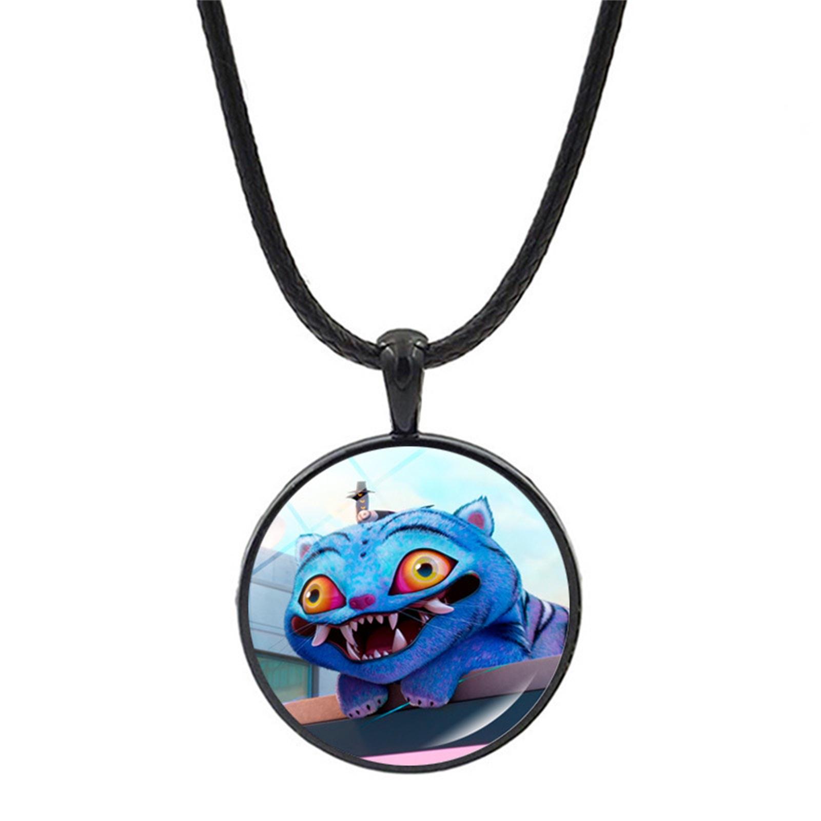 K-POP Gruppe Halskette Schmuck Grenzüberschreitender Hot Style Cartoon Anime Anhänger Schmuck Pulloverkette Heißverkaufte Accessoires One Size