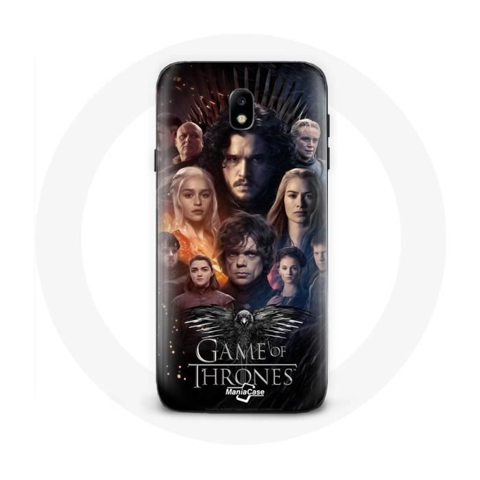 Hülle für Samsung Galaxy J3 2017 Game of Thrones Staffel 8 Game of Thrones Crew Poster L