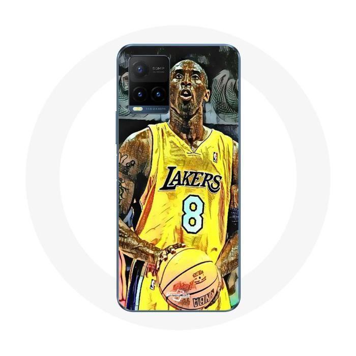 Hülle für Vivo Y21s 2021 / Y21 2021 Kobe Bryant Dunk Lakers 8 NBA Schwarz