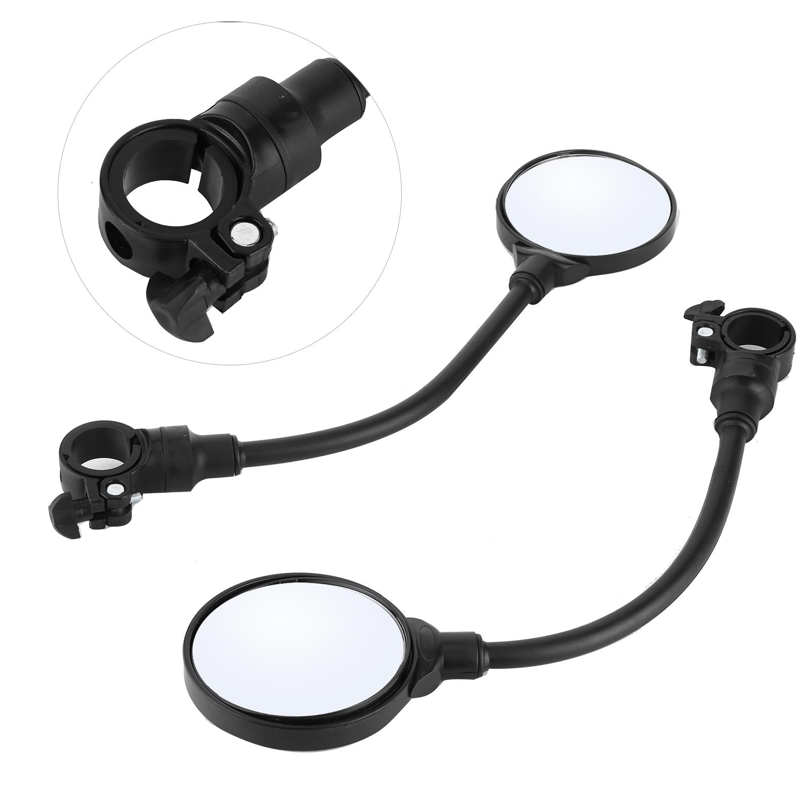 Paar Verstellbare Lenker-Rückspiegel für Mountainbike, Rennrad, Fahrrad, Elektro-Motorrad