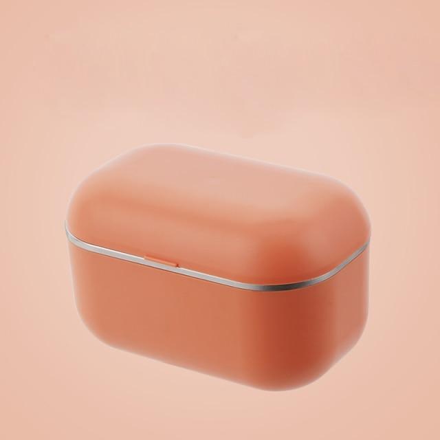 220V Elektrische Heizung Lunch Box Selbst Kochen Lebensmittel Lagerung Wärmer Container Tragbare Dampfer Lebensmittel Grade Mini Reiskocher EU orange