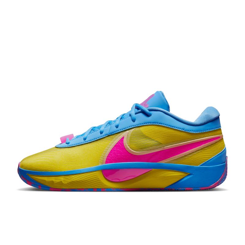 Nike Candy Funhouse x Giannis Freak 6 EP Candy Herren-Sneaker Mehrfarbig Blitz Hellrosa HF1819-700 42.5