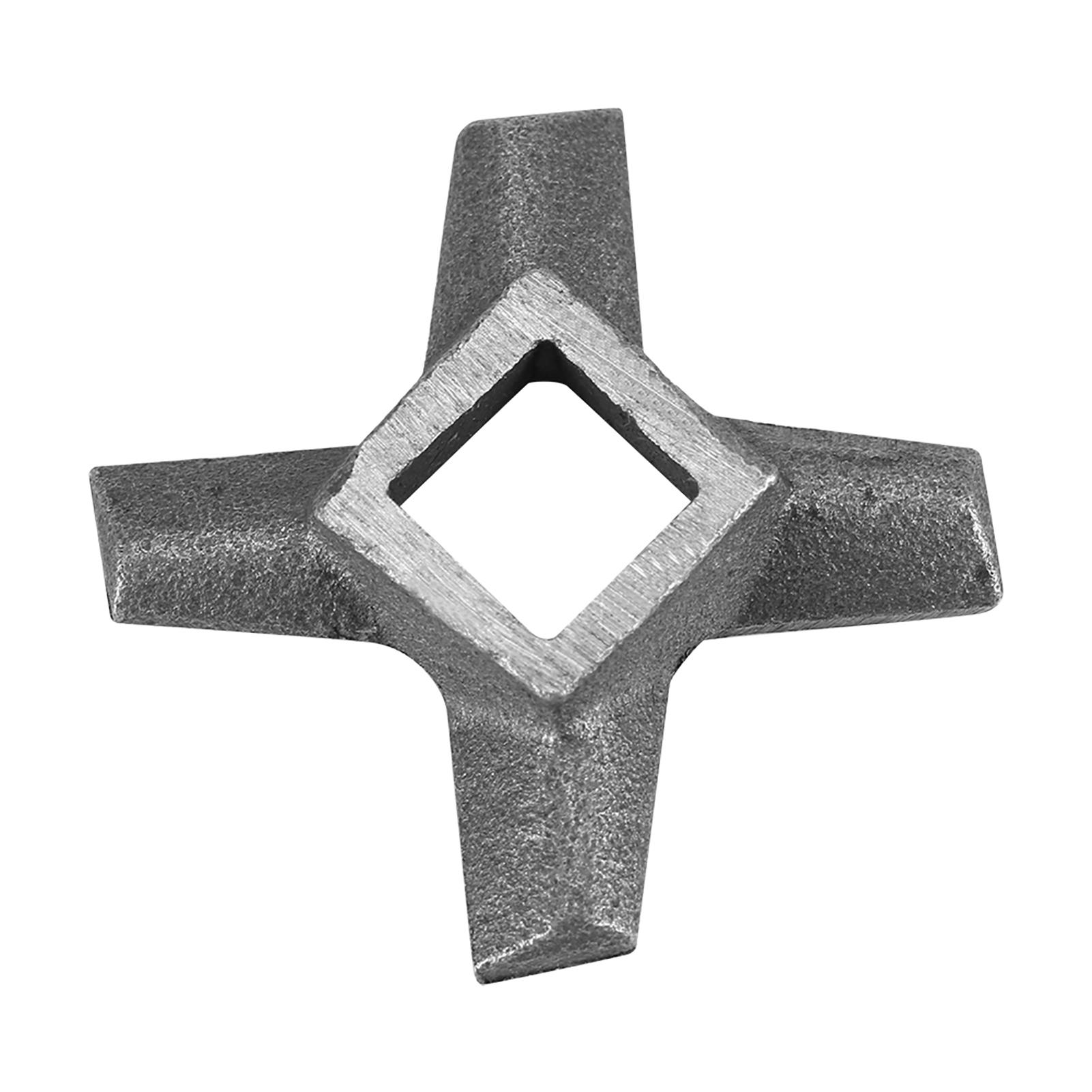 Kreuzförmige professionelle Stahl Küche Fleischwolf Klinge Fleischwölfe Cutter Teil #5