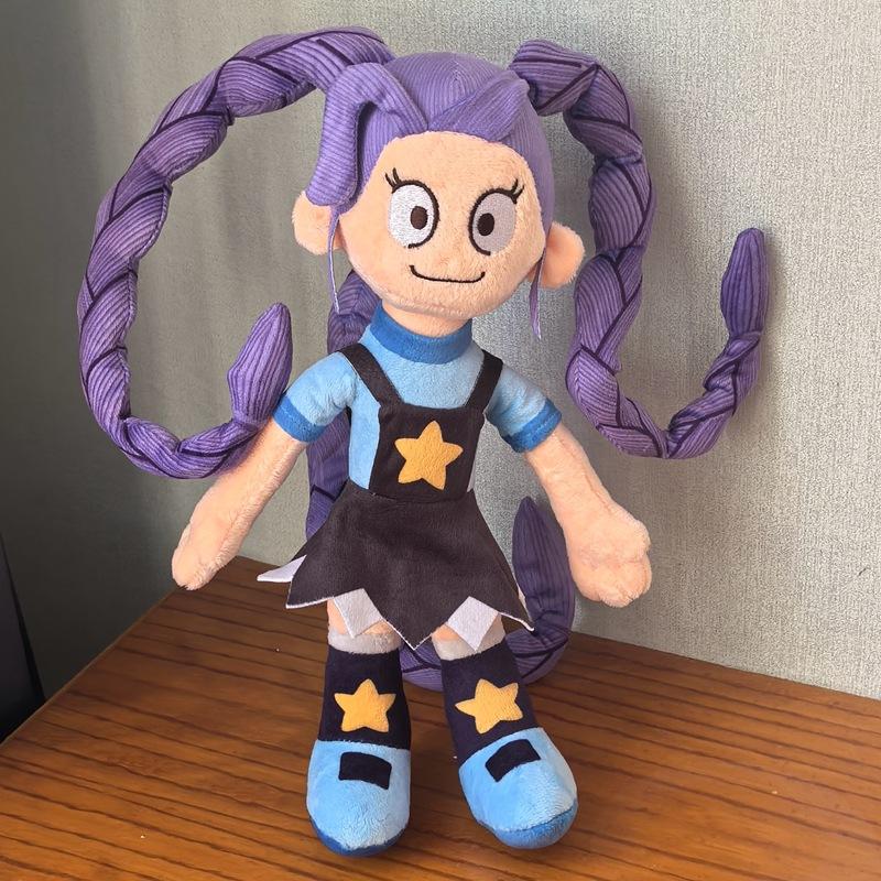 Neues Poppy's Playtime Kapitel 5 Plüschkostüm 1006 Spieler und Everly Lily Horror Spiel Weiche Puppe Kindergeburtstag Fan Sammlung Geschenk Heimdekoration 30cm violett