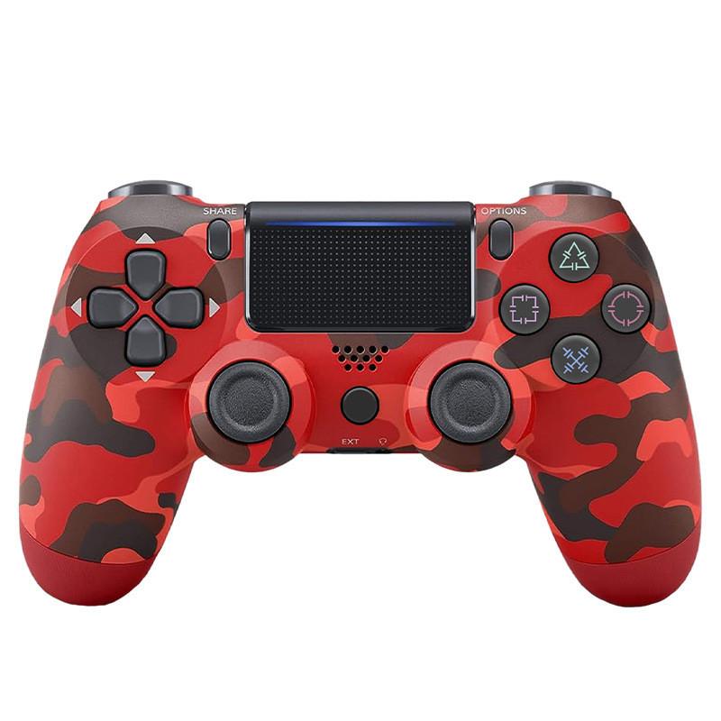 Für Game Controller Playstation 4 Ps4 PC USB Aufladen Spielkonsolen Zubehör Camouflage Red