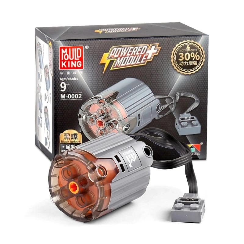 MOULD KÖNIG Auto MOC Technische Bausteine Fernbedienung Zug Auto Motor High Speed L Motor M XL Servo Motor XL Extra Large Motor