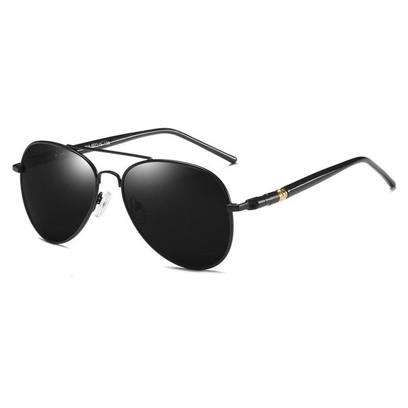 Spot Sonnenbrille Farbwechselnde Sonnenbrille für Herren Fahrbrille für Tag und Nacht nicht polarisiertes Modeaccessoire schwarz