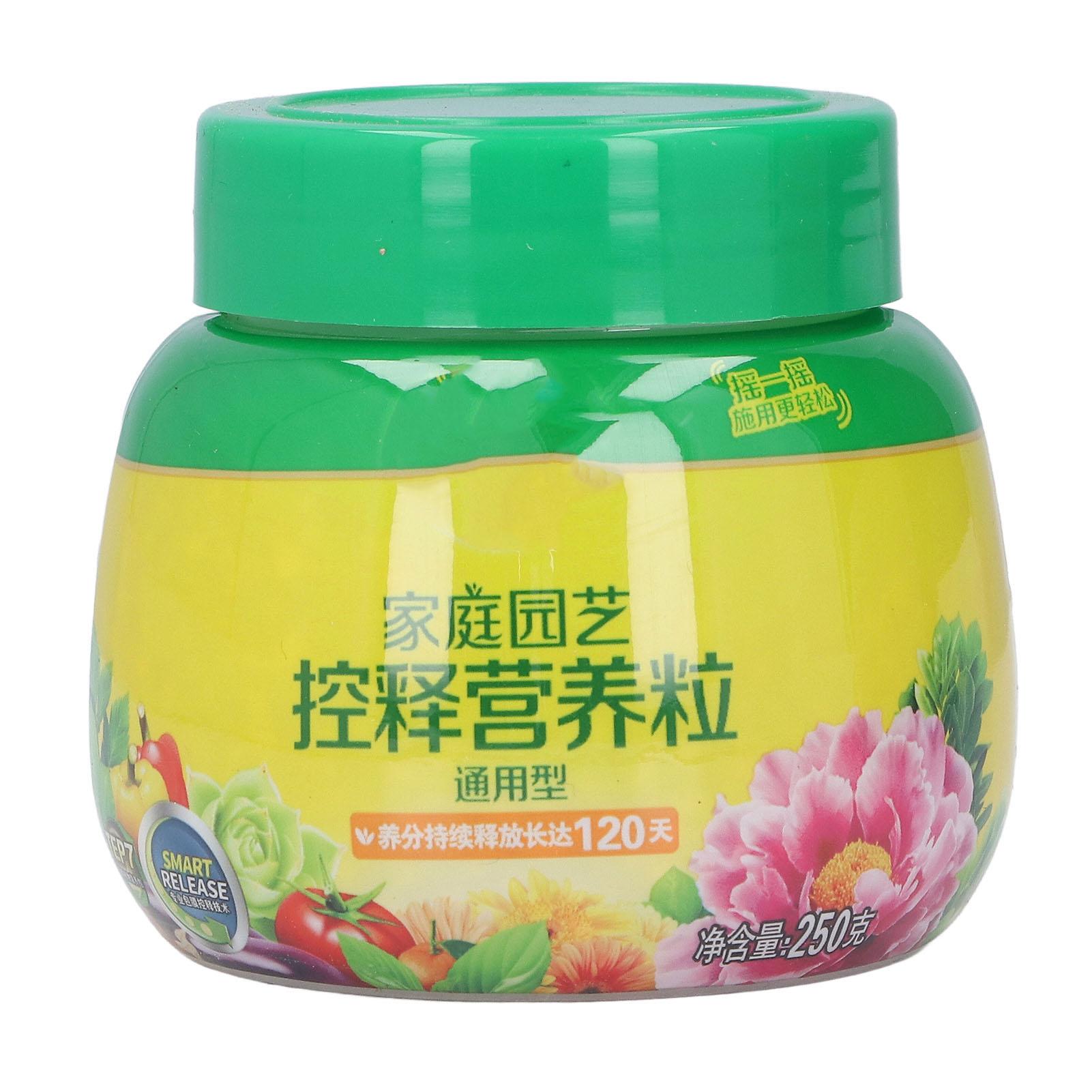 Blumen- und Gemüse-Pflanzennahrung mit intelligenter Freisetzung, 0,55 lb, Langzeitdünger für Blumen, Sukkulenten