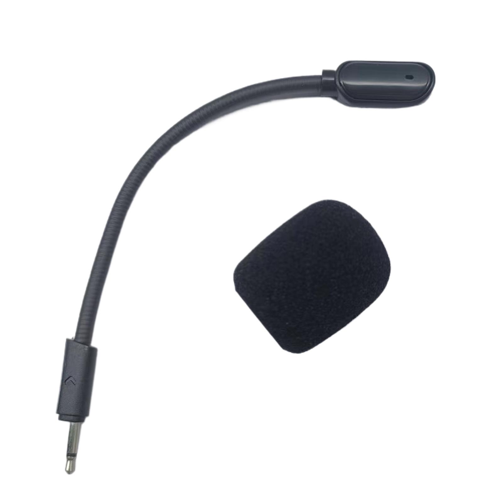 Für Ersatz-Boom-Gaming-Mikrofon Jbl Quantum 100 Headsets Mit Geräuschunterdrückung Abnehmbar 25mm Spiel-Boom-Mikrofon Matches the image gray