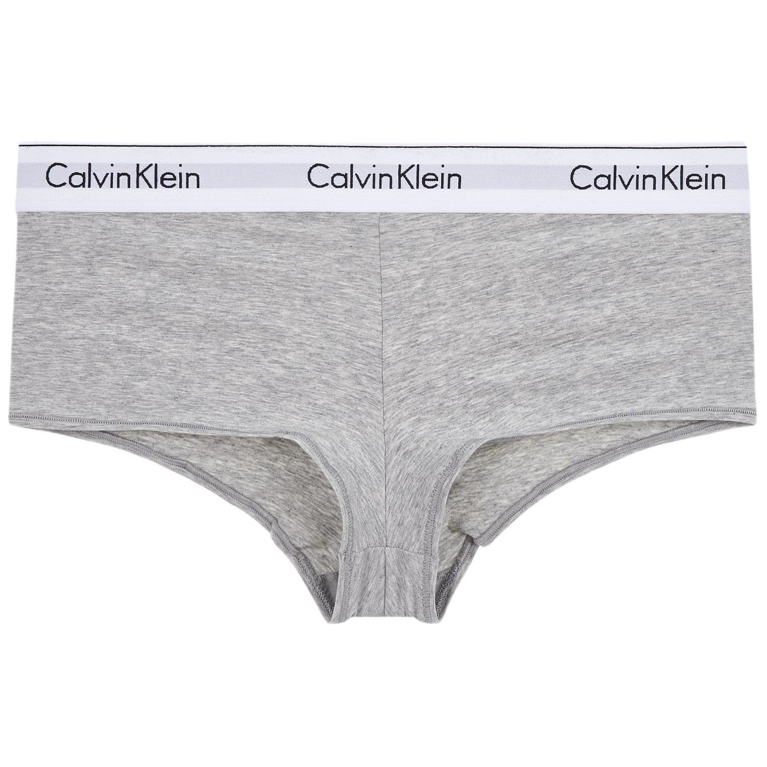 Calvin Klein Bequeme Minimalistische Hautfreundliche Unterwäsche Damenunterwäsche Galaxy-Grau F3788-020 L white