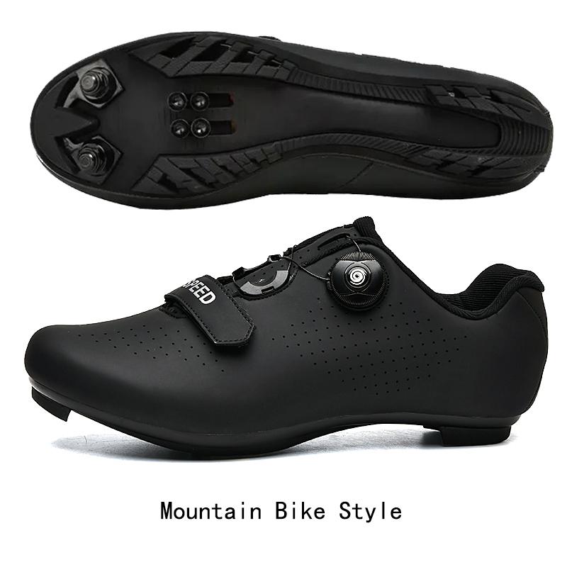 Neu Road Lock Schuhe Radfahren Schuhe Männer Und Frauen Berg Lock Schuhe Fahrrad Schuhe Outdoor Power 36 oliven schwarz