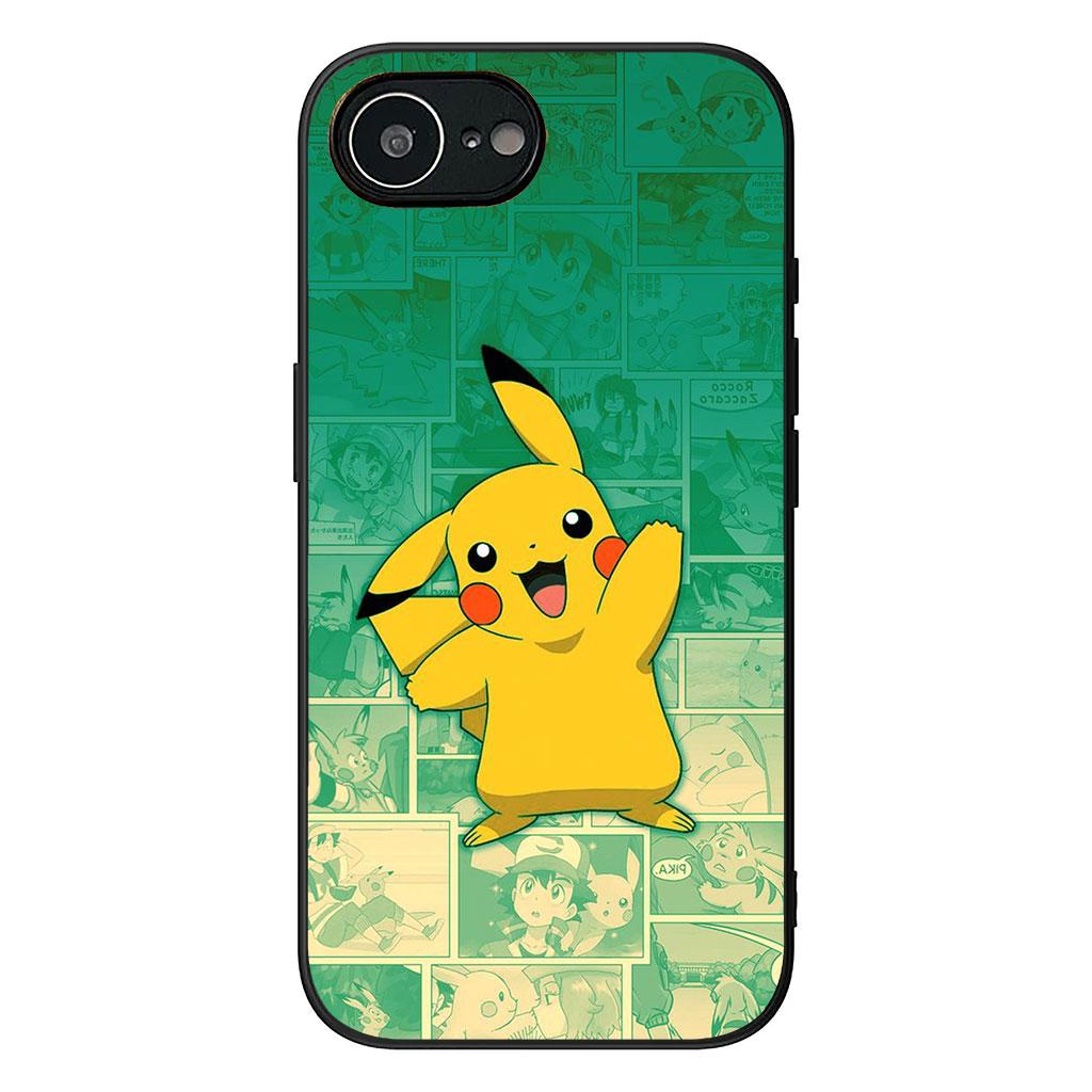 Mew P-Pikachus P-Pokemons GO Hülle Handyhülle für Huawei P30 P20 Mate 20 Lite Pro Y7 Y6P Y7A 2019 Nova 5T 3I Hülle Huawei P20 Pro