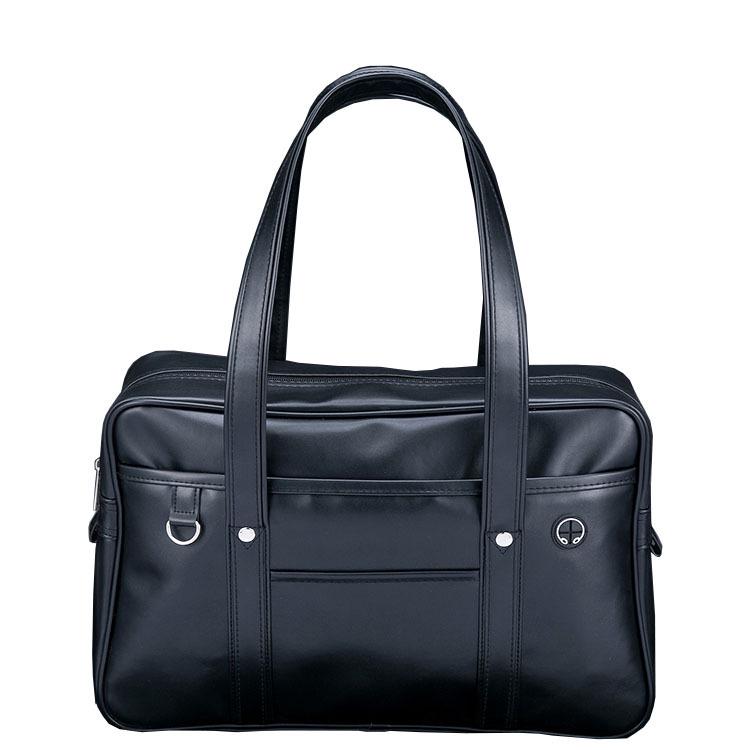 SCIONE College Student Wind Sekundäres Element Anime COS Uniform Tasche Japanische JK Commute Umhängetasche 18 inches schwarz