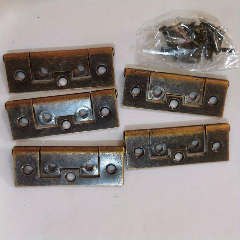 5 stücke Hardware Neue Chinesische Stil Kind Mutter Verdickt Qing Gu Kupfer Eisen Scharnier Verpackung Box Hardware Zubehör