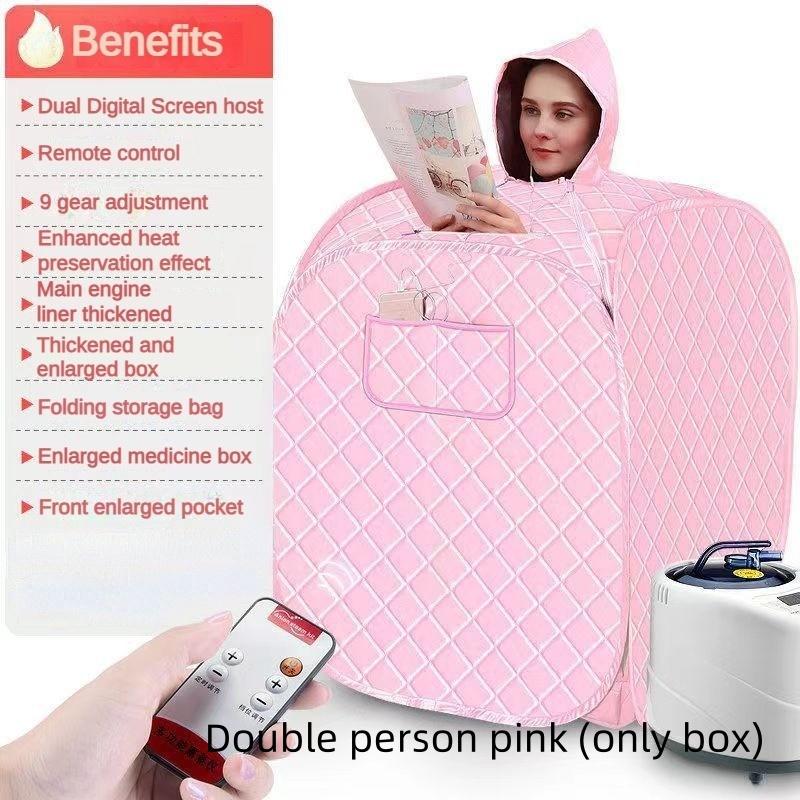 1000W Tragbare Haushalt Duschkabine Sauna Tasche Faltbare Sauna Schwitzen Dampfbad SPA Gewichtsverlust Kalorienverbrauch Sauna Zelt Anzug