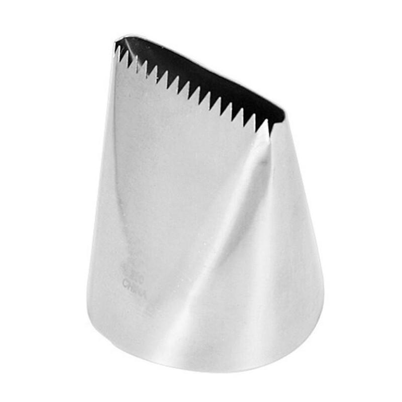 Extra große Edelstahldüse, Spritztüllen für Sahnekuchen, Dekorationswerkzeuge, Gebäckspitze, Fondant, Backzubehör