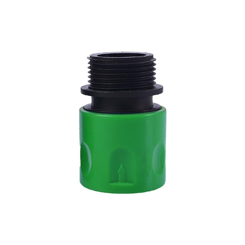 5 Stück Gartenschlauch Schnellverbinder 3/4 Zoll Innen- und Außengewinde Schlauchadapter Gartenwerkzeug Zubehör black
