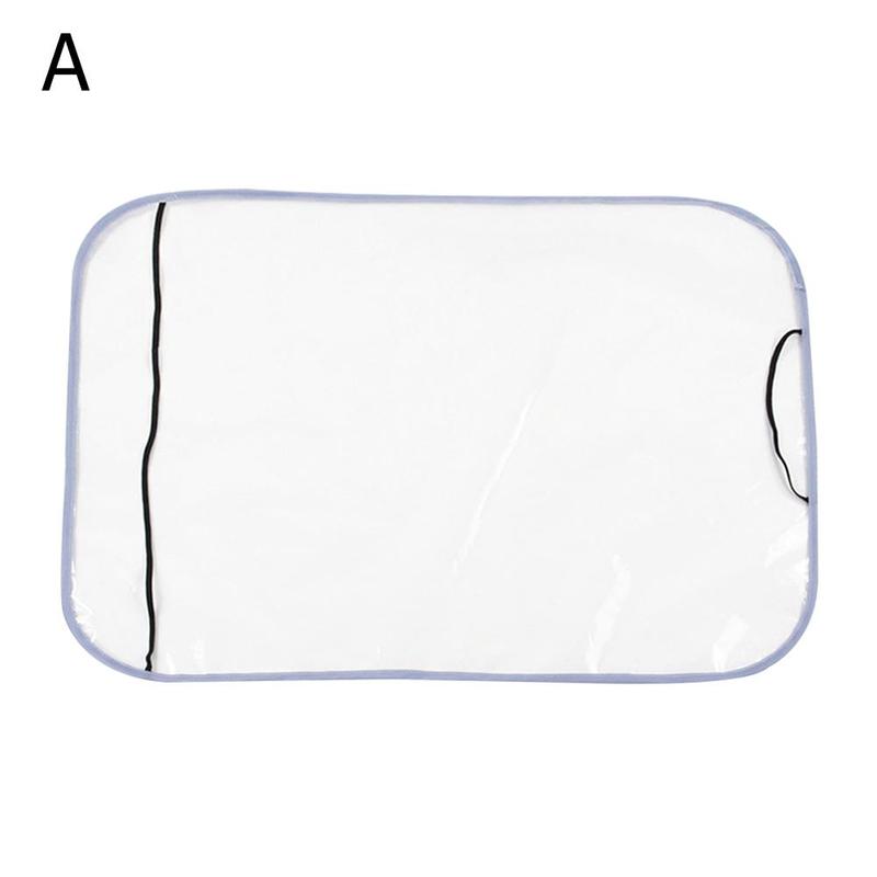 Autositz-Rückenschutz-Abdeckungsmatte für Kinder, Kick-Clean-Schlammschutz, Anti-Schmutz-U5X0 grey-One-size