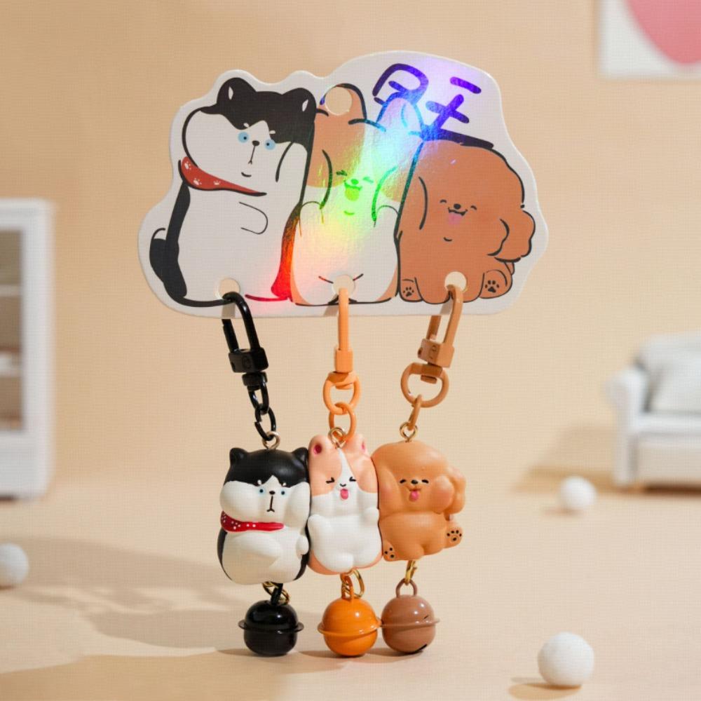 3er Set Mini Magnetverschluss Schlüsselanhänger Magnetischer Rucksack Anhänger Tier Schlüsselanhänger Geschenk für Freunde Style2