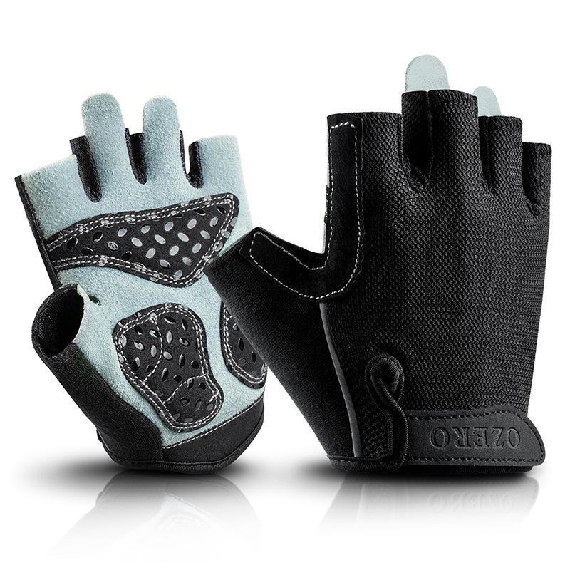 Fahrradhandschuhe Halbfinger Frühling und Sommer Herren und Damen Rennrad Mountainbike Handschuhe Kurzfinger Rutschfest Stoßdämpfend Fahrradausrüstung XL