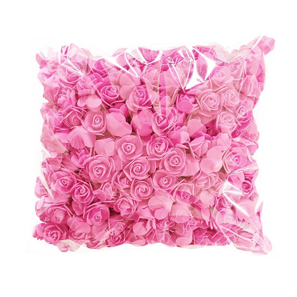 50 Stück Schaumrosen, Simulationsrosen, künstliche Blumen, Heimdekoration, Girlande, Hochzeit, dekorative Blumen, Valentinstag, DIY-Geschenke 50pcs/bag