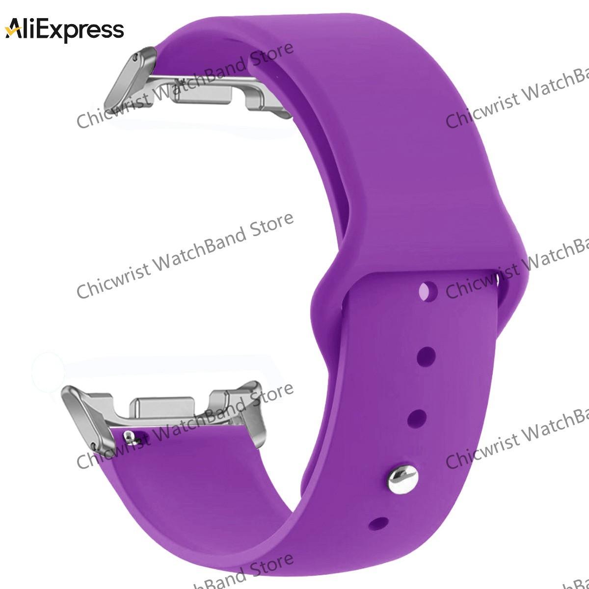 Für Samsung Watch 8 Armband Silikon Weich Galaxy Watch 8 Classic Uhrenarmband Ersatz Damen Herren Kein Spalt Galaxy Watch 8 Correa Watch Ultra 2025
