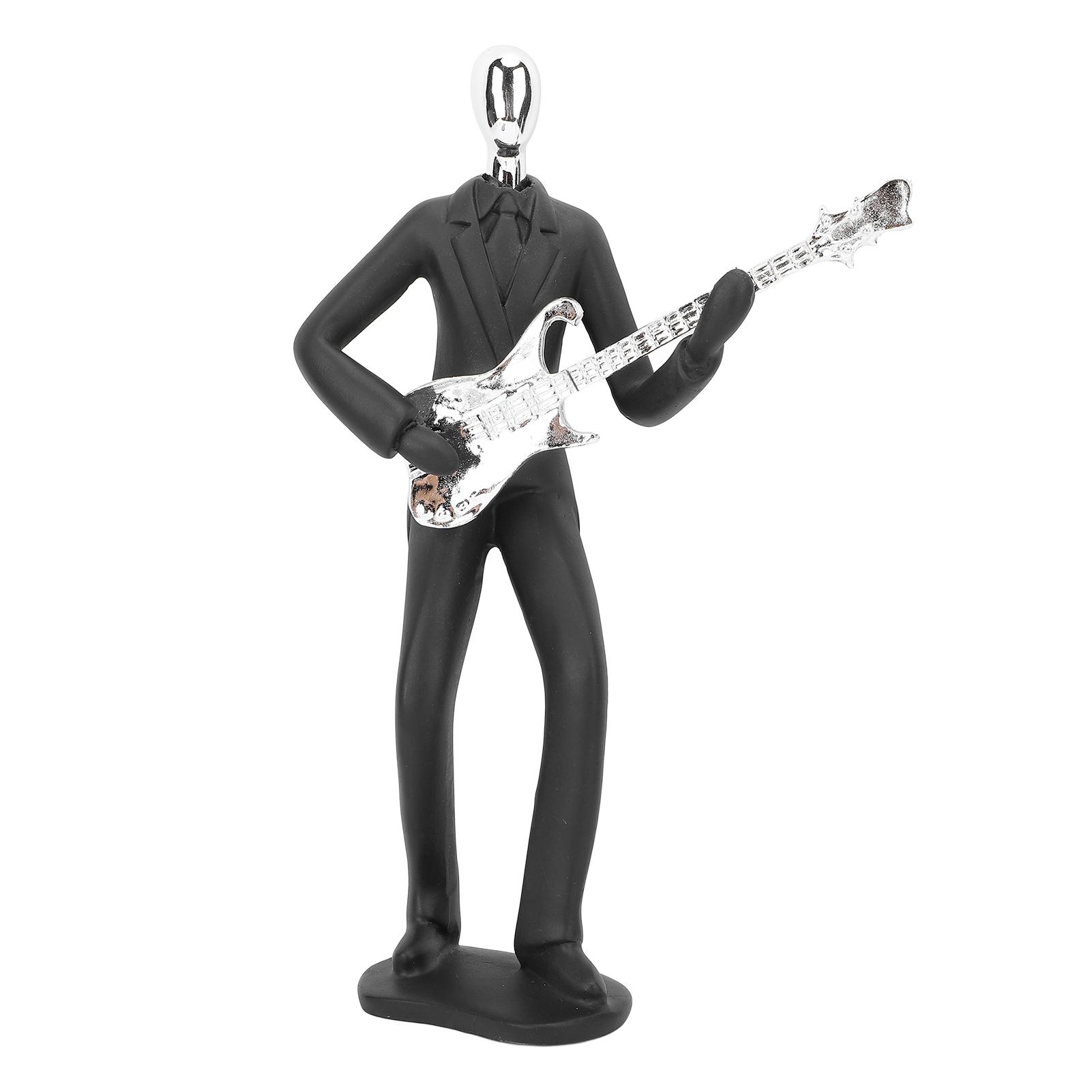 Harz Musiker Figuren Abstrakte Sportler Figuren Dekorative Skulptur Ornament für Desktop