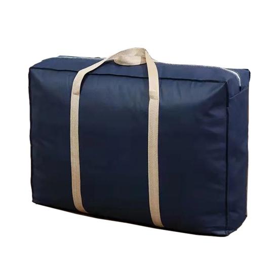 Kleidersack, solide Struktur, Haushaltsbedarf, feste Nähte, Mehrzweck-Aufbewahrungstasche für Kleidung, ausgezeichnete Aufbewahrung von Kleidung, feste Nähte XL navy blau