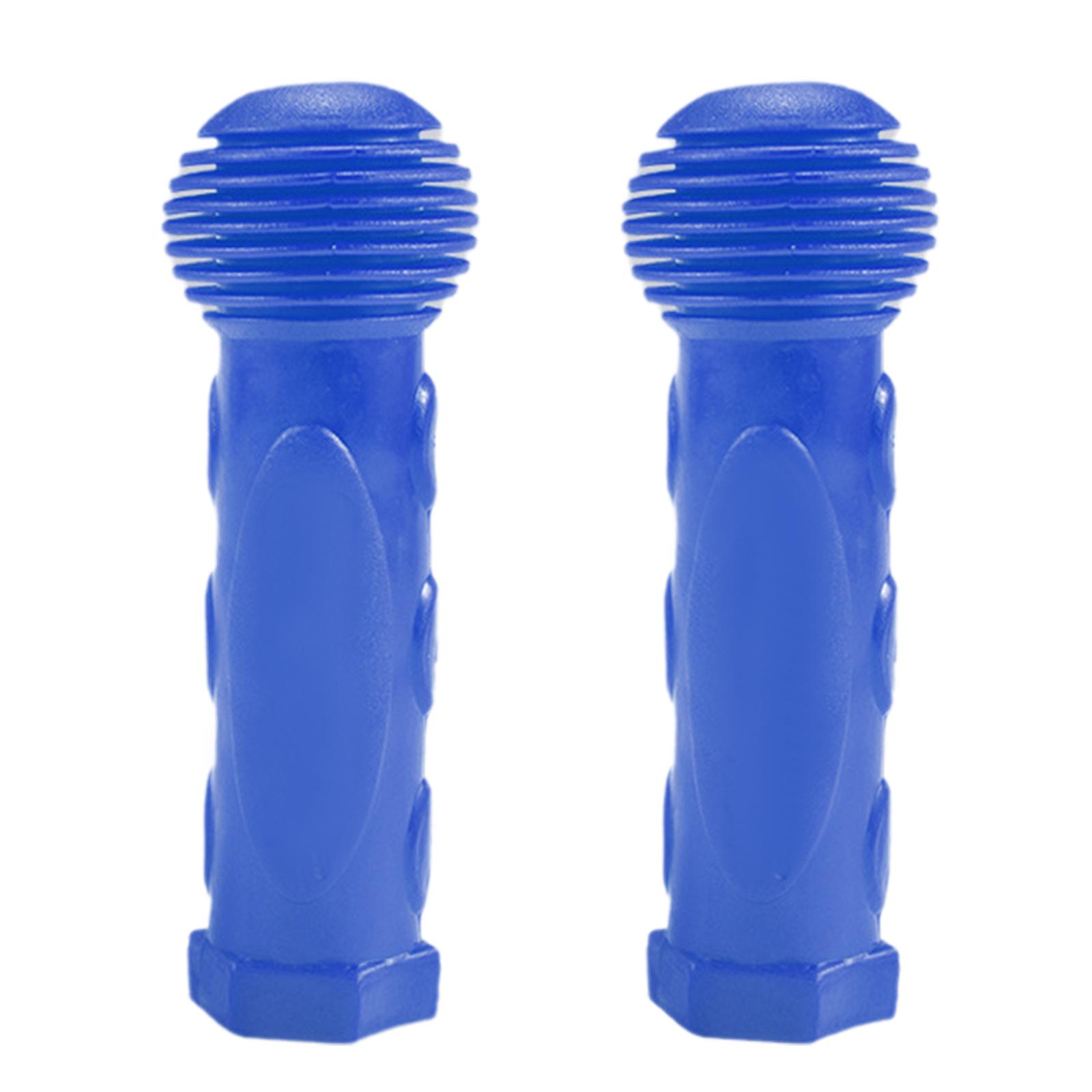 Kinder-Scooter-Griffe, Ersatz-Lenker für 3/4-Räder, Kinder-Tretroller, Fahrrad, Schaukelauto, Schubkarre, 2er-Pack B dunkelblaue