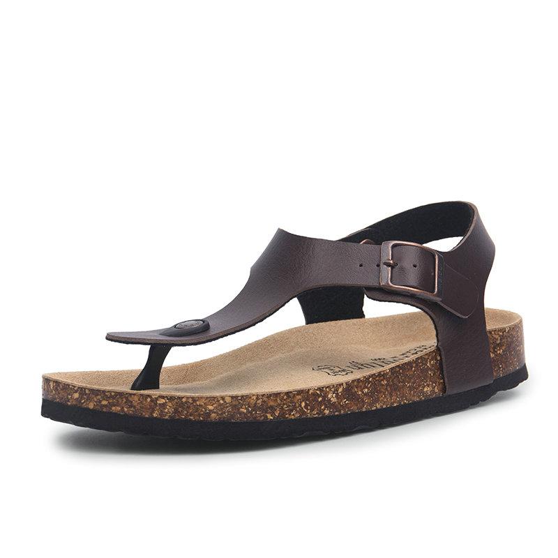 Mode Damen Sandalen Schuhe Kork Sandalen Schwangere Frauen Schuhe Strandsandalen für Damen Sommerschuhe Rutschfeste Coole Pantoletten Übergröße 35-43 41