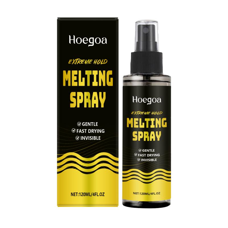 120 ml Spitzen-Schmelzspray Nahtloses Finish Klebespray Perücken-Schmelzspray & Haarhaftmittel für Spitzenperücken Starker Unsichtbarer Spitzenkleber one size