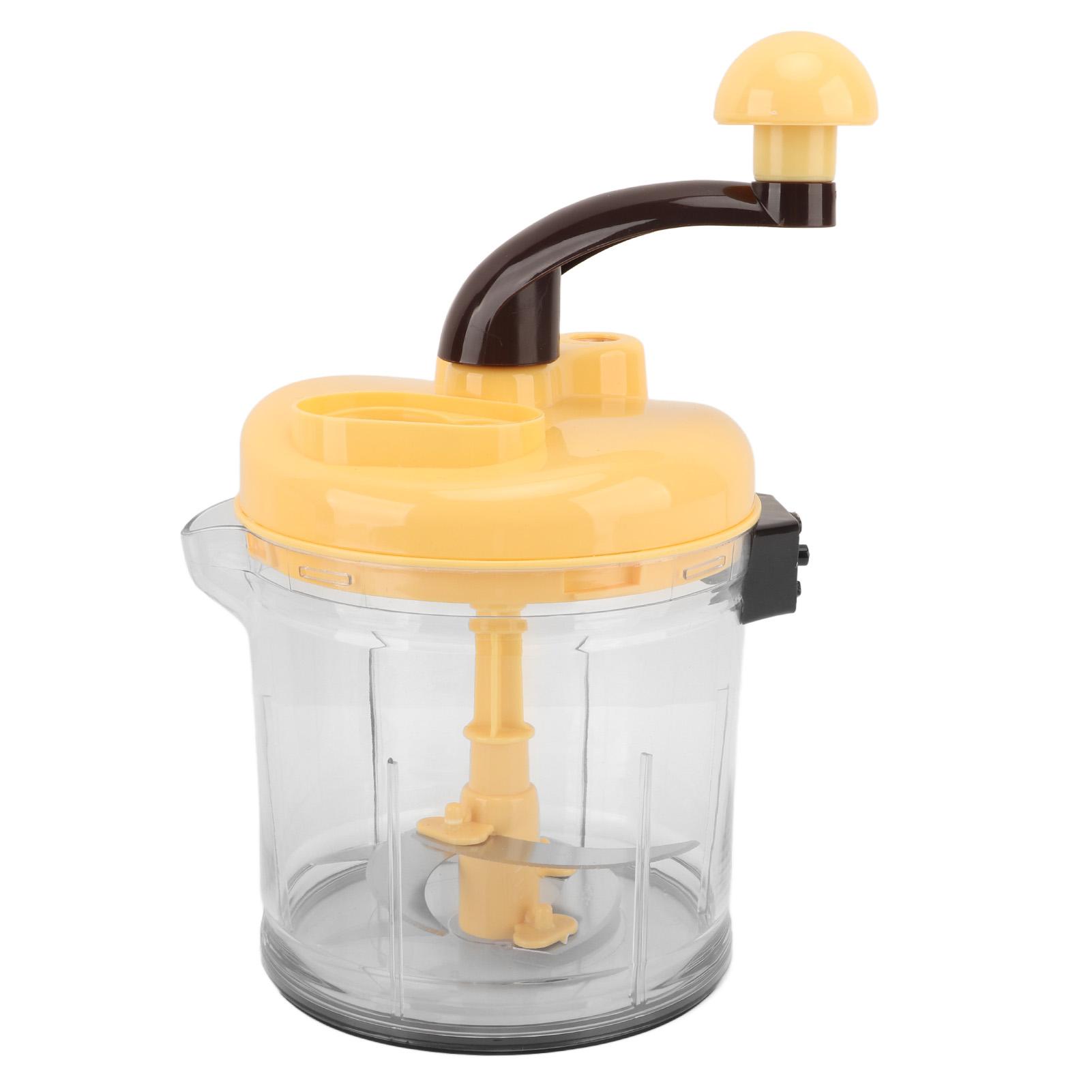 Handkurbel-Lebensmittelzerkleinerer 3 Gänge Handkurbel-Salatschleuder Gemüsehacker für Fleisch Bohnen Knoblauch L