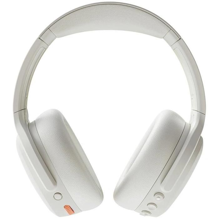 Over-Ear-Kopfhörer - Skullcandy - Crusher - Bluetooth - Aktive Geräuschunterdrückung - Weiß und Orange weiß