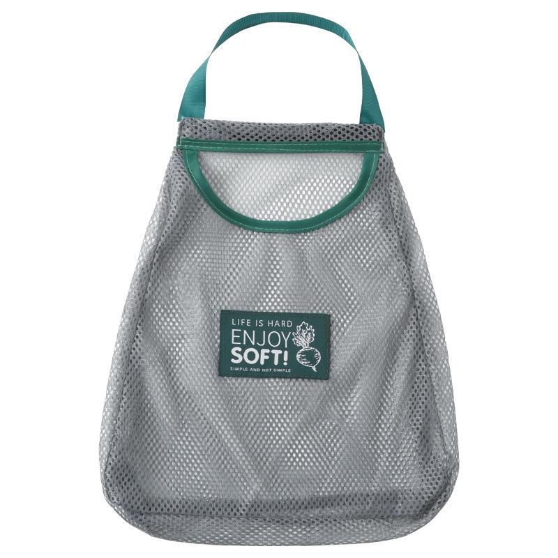 Einkaufstaschen für Obst und Gemüse, wiederverwendbar, Netzgewebe, gewebter Organizer, Küchen-Shopper, Gemüse-Hängesortiertasche