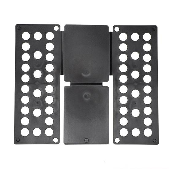 Hemdfaltbrett, T-Shirt-Kleiderordner, robust, stabil, einfach zu verwenden, breite Anwendung, Wäsche-Organizer, Hemdenordner schwarz