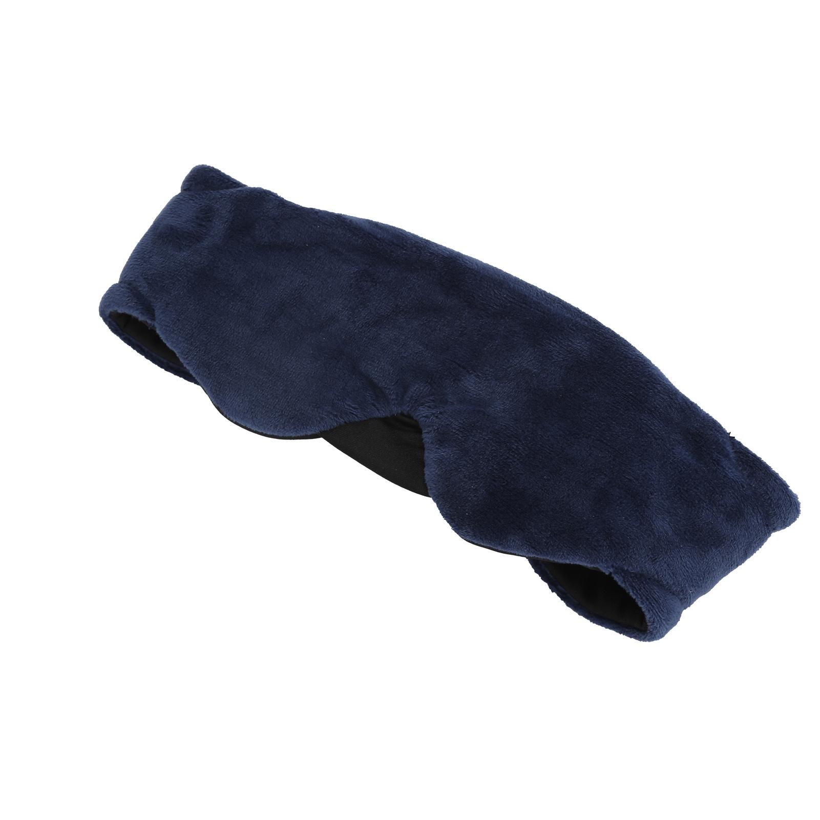 Kabellose Bluetooth Musik-Augenmaske Stereo-Bass Verdunkelung Musik-Augenmaske Lieder hören und Anrufe blau