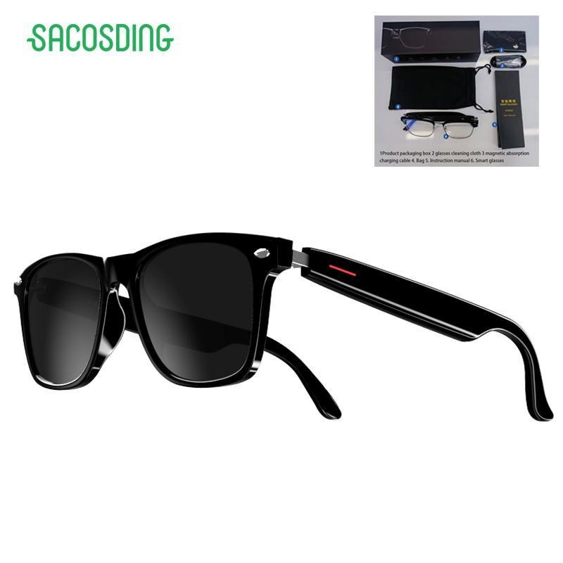 Intelligente Brille, Bluetooth-Anruf, Sprachassistent, Musik hören, Audio-Brille, intelligente Sport-polarisierte Sonnenbrille, Anti-Blau-Brille