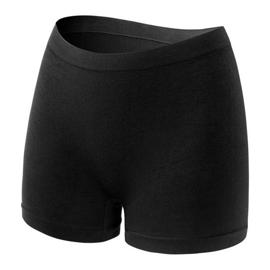 Sicherheitshose für Damen, hohe Elastizität, einfarbig, Eisseide, nahtlos, Anti-Belichtung, hohe Taille, schnelltrocknend, Minirock, Innenshorts, Yoga-Shorts, Unterhosen L