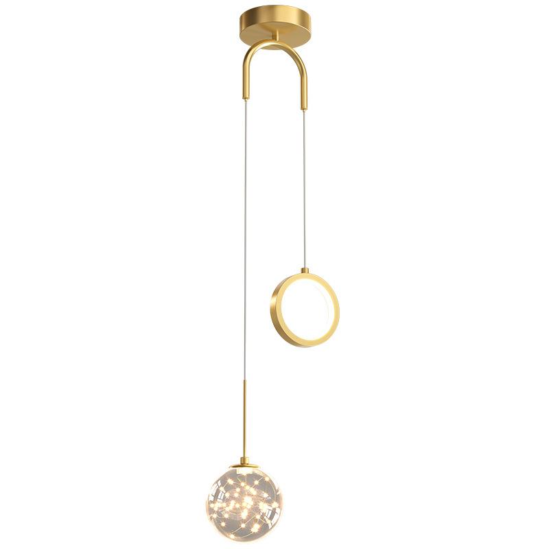 Moderne LED Kronleuchter Wohnzimmer Schlafzimmer Küche Nordic Wunderschöne Firefly Lampe Hause Innen Beleuchtung luxuriöse Decor Hängen Lampe gold