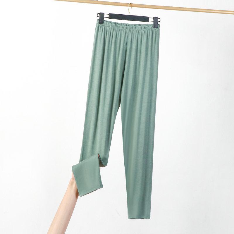 Große Größe XL bis 8XL Modale dünne Leggings Einfarbig knöchellange Leggings Damen Workout Schlankheitshose Stretchhose 8XL