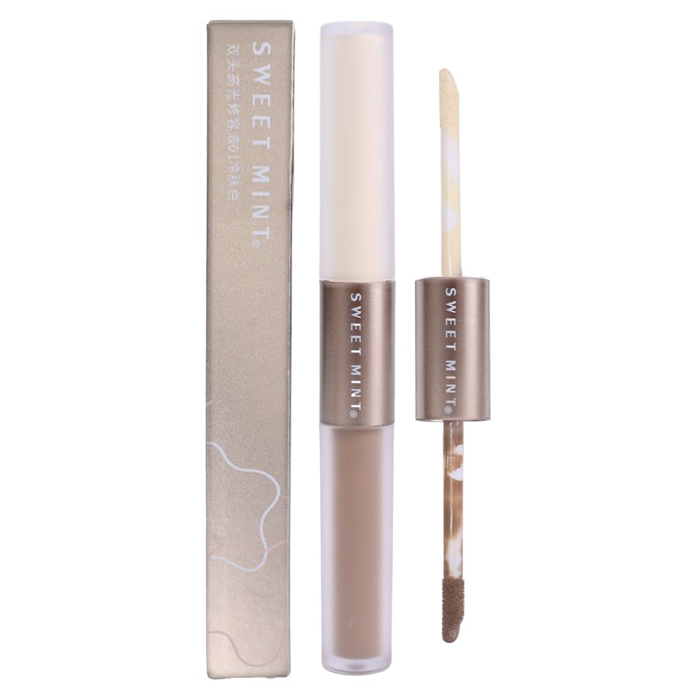 Doppelseitiger Highlighting Contouring Stick 2-in-1 Concealer Stick Face Shadow Bronzers Makeup Cosmetics