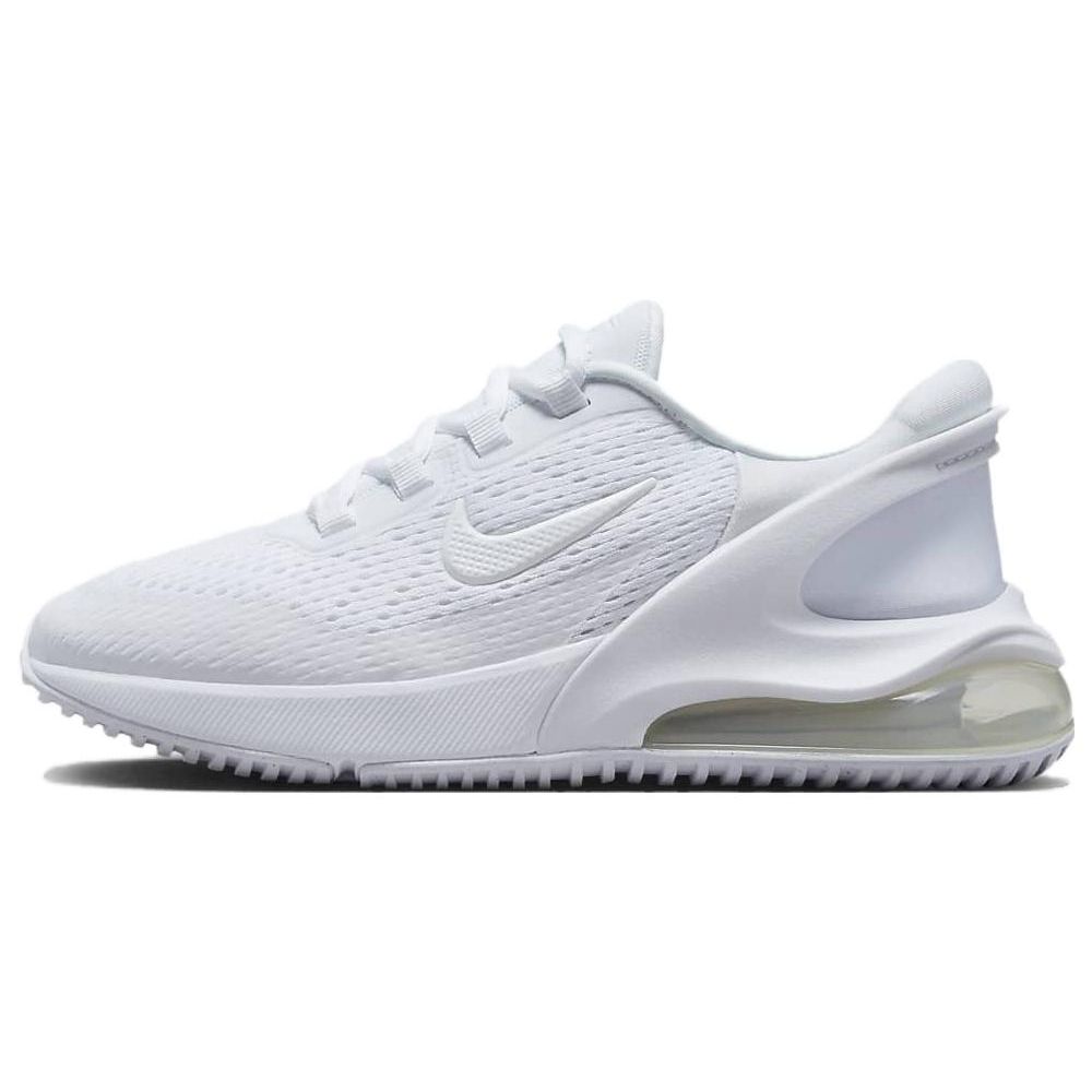 Nike Air Max 270 Synthetikleder Trendig Bequem Langlebig Low Top Kinder Freizeitschuhe Weiß Kinder Sneaker DV1968-104 35.5