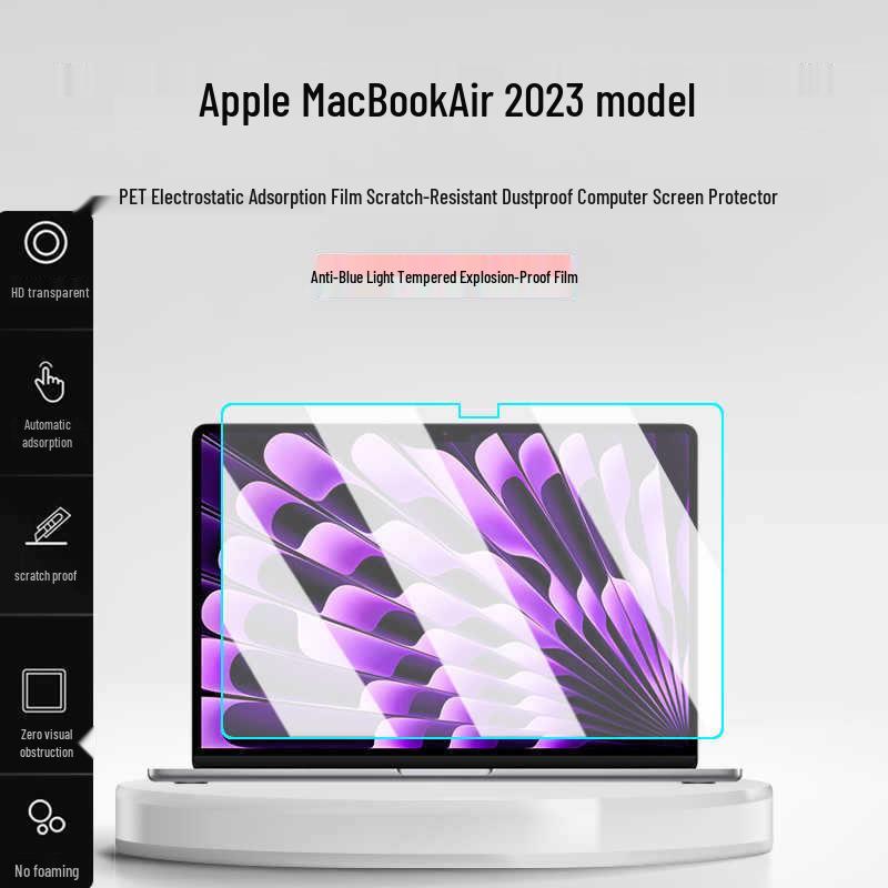 Schutzfolie für 2024 MacBook Air 15-Zoll- und 13-Zoll-Modelle Model: A2442 MacBook Pro 14 M1 Pro/Max