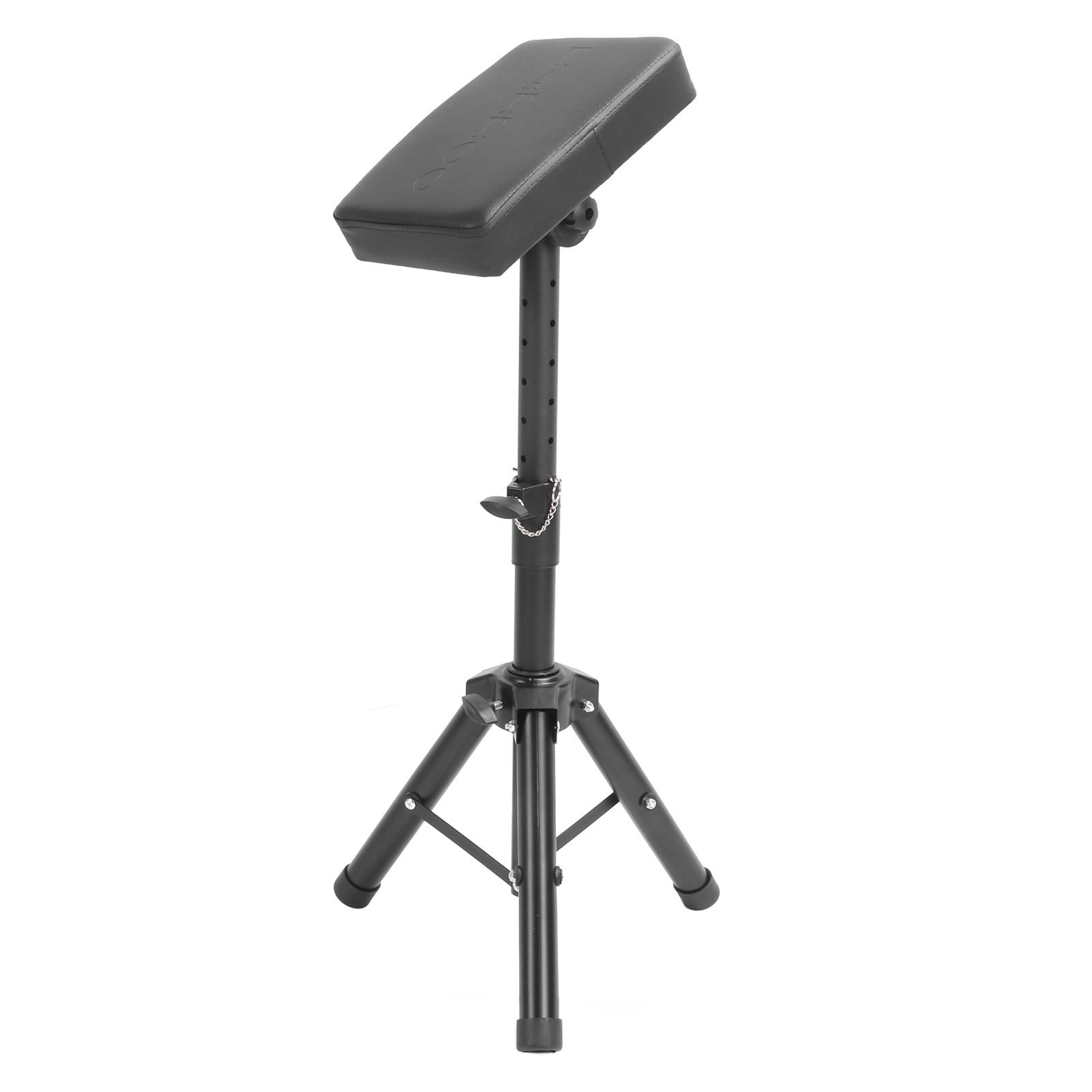 Tattoo Armlehnenständer Höhenverstellbar 180 Grad Drehbar PU-Leder Weiche Polsterung Tattoo Arm Bein Ablage