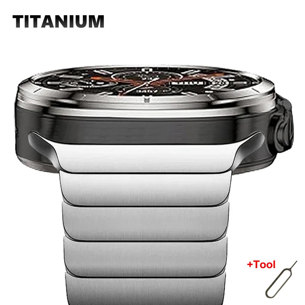 Titanarmband für Samsung Galaxy Ultra Watch 2025 Correa Luxus-Gliederarmband Herrenarmband für Samsung Galaxy Watch 7 Ultra 47mm Galaxy Watch Ultra