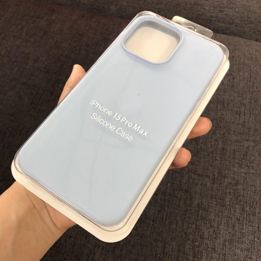 Ins Chic Liquid Silikon Vollständig abgedeckte weiche Gel-Gummi-Telefonhülle Schutzhülle für iPhone 15 14 Pro Max 14Plus 15Plus XR XS Max 11 12 13 Pro Max iPhone 15 Pro Max