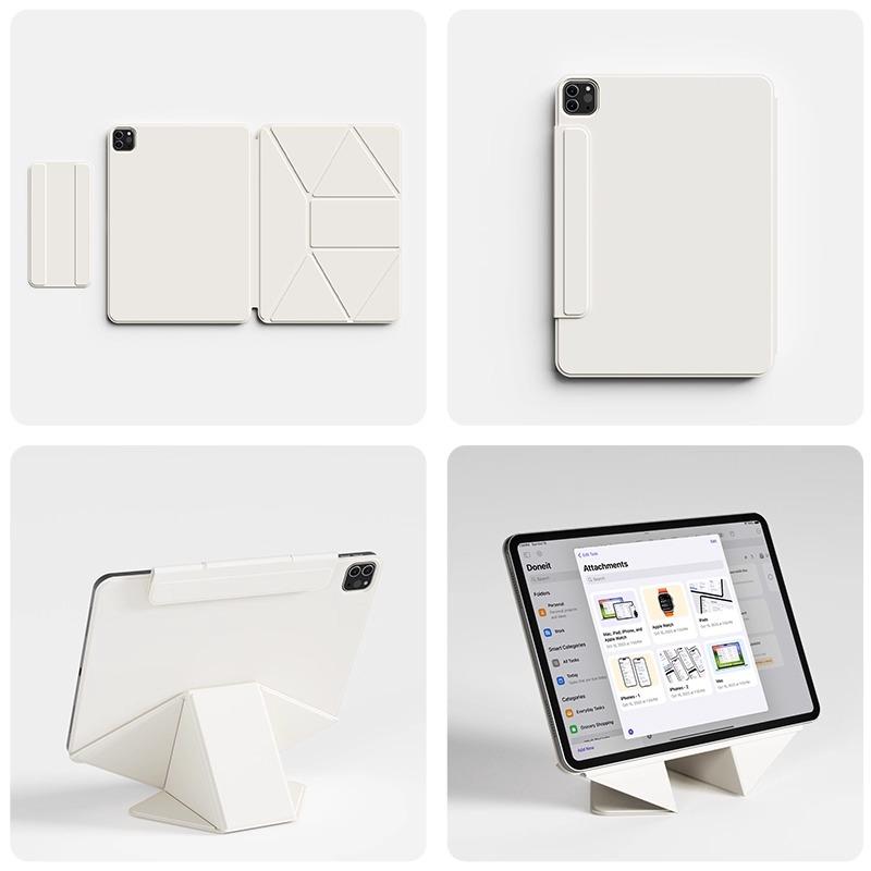 ZOYU Smart Folio Hülle für iPad A16 11. Generation iPad Air 11 Funda iPad Pro 13 12.9 4./5./6. Gen Mini 8.3 A17 Pro Magnetisch Capa iPad Mini Pro 2024