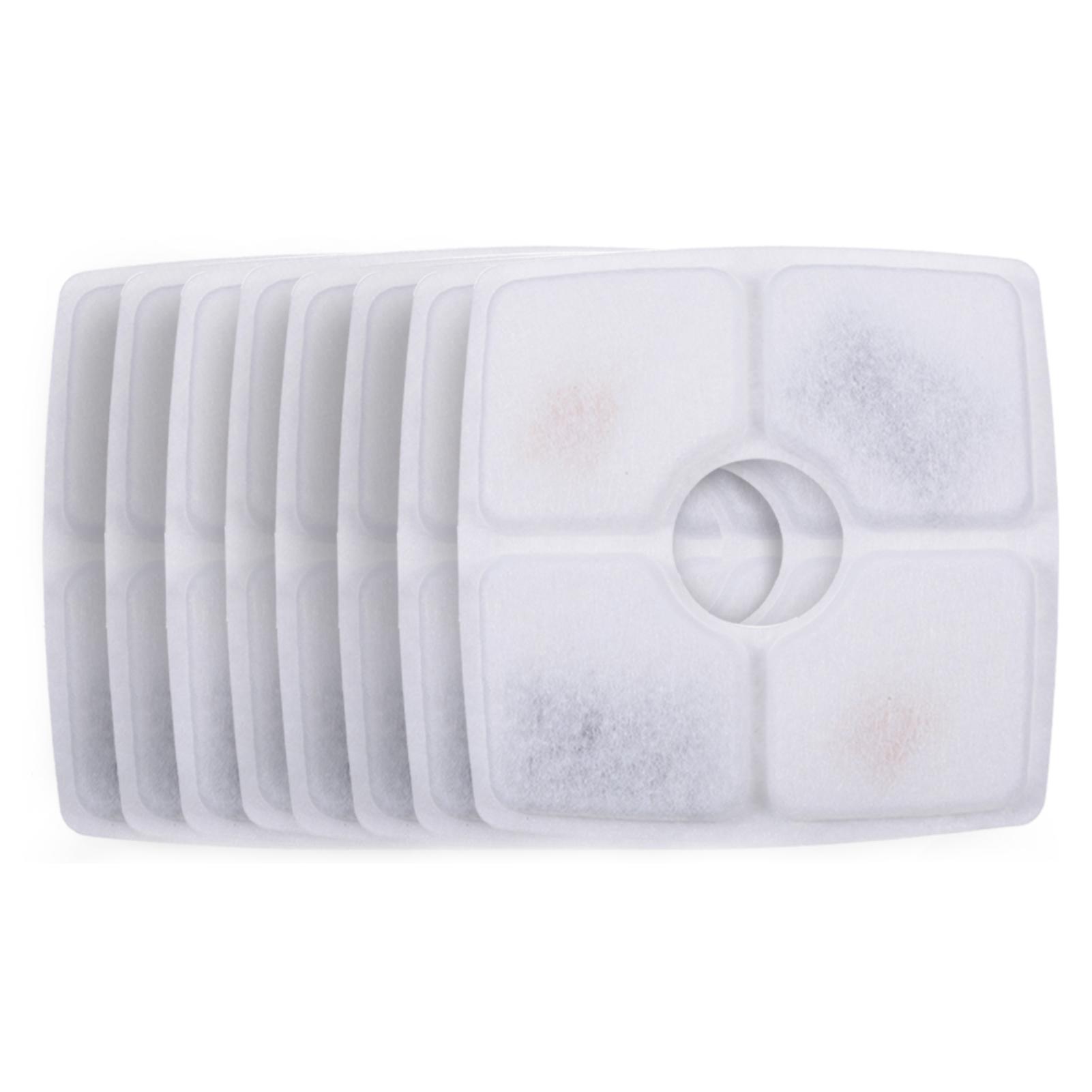 Katzen-Wasserbrunnenfilter, Ersatzfilter für Katzen-Wasserbrunnen, 4 Stück 8pcs