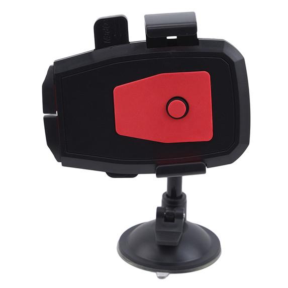 Auto Telefon Halter Halterung Tasse Universal Auto Halter Mobile Saugnapf Halterung Windschutzscheibe Telefon Schloss Auto Zubehör One Size rot